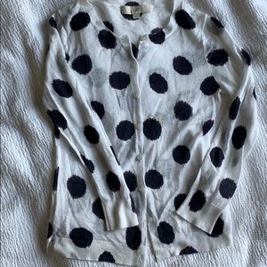 Loft semi sheer cardigan - quarter sleeve